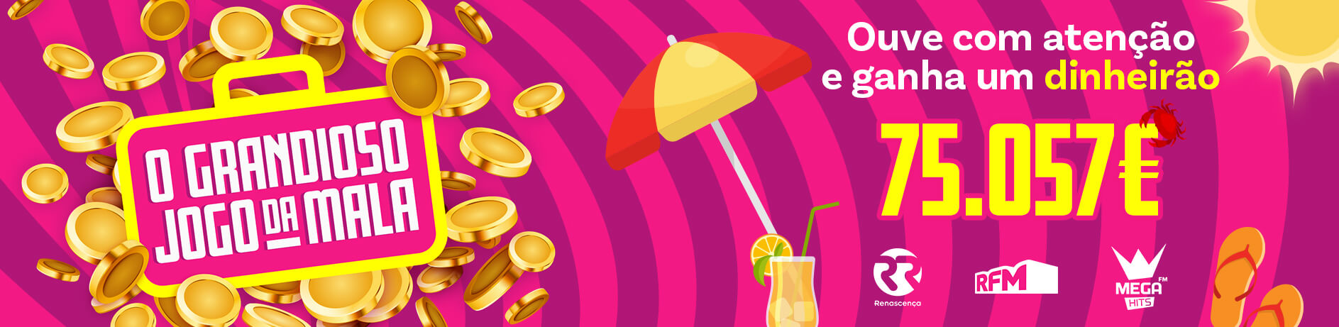 O Grandioso Jogo da Mala - Ouve com atenção e ganha um dinheirão