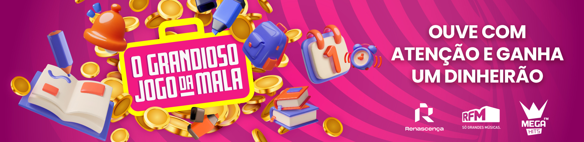 O Grandioso Jogo da Mala - Ouve com atenção e ganha um dinheirão